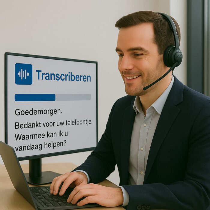 Transcriberen programma voor bedrijven