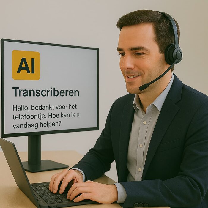 AI transcriptie voor bedrijven