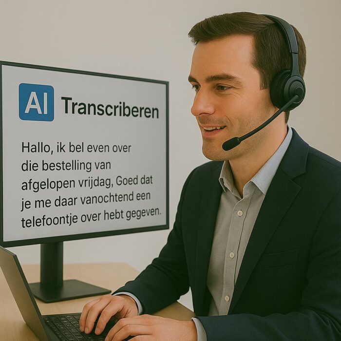 Audio transcriptie voor bedrijven