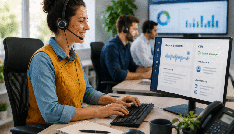 AI transcriptie supportdesk